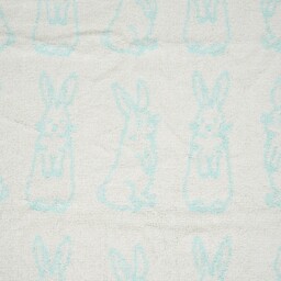 Rabbit Hand Towel - Blue - thumbnail 4
