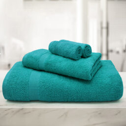 Mayfair Egyptian Cotton Jade Bath Sheet Set of 2 - thumbnail 2