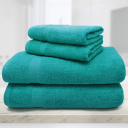 Mayfair Egyptian Cotton Jade Bath Sheet Set of 2 - thumbnail 3