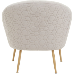 Premier Housewares Tania Natural Occasional Chair - thumbnail 3