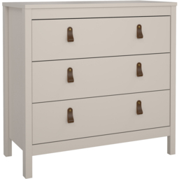 Florence Barcelona Cashmere 3 Drawer Chest of Drawers - thumbnail 2