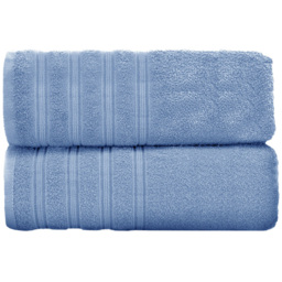 Velosso Hampi Cotton Blue Jumbo Sheet Set of 2