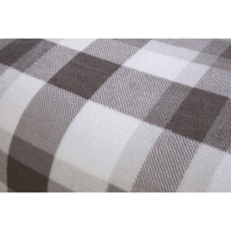 Charcoal King Size Teddy Fleece Duvet Set - thumbnail 4