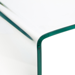 Julian Bowen Amalfi Bent Glass Coffee Table - thumbnail 3