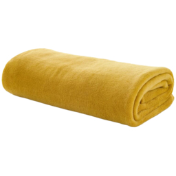 Deyongs Snuggle Touch Ochre Throw 140 x 180cm - thumbnail 1