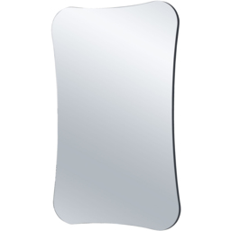Yearn Barnsbury Black Organic Wall Mirror 90 x 60cm