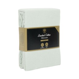 Pack of 2 Brushed Cotton Pillowcases Sage - thumbnail 2