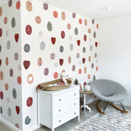 Grandeco Roomblush Smileys 4 Lane Wall Mural - thumbnail 4