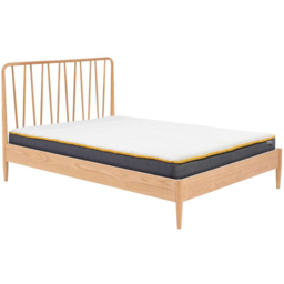 Jesper Double Oak Bed Frame - thumbnail 3