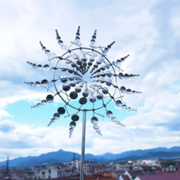 Living and Home Magical Metal Kinetic Windmill Spinner - thumbnail 2