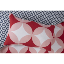 Rapport Home Geo Double Red Duvet Set - thumbnail 3