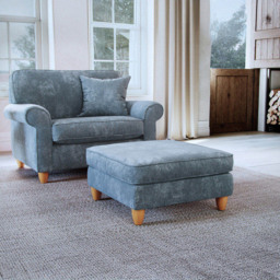 Sinatra Glory Steel Footstool - thumbnail 3