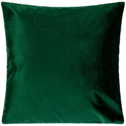 Alan Symonds Plain Velvet Green Cushion with Polyester Filled Pad 45 x 45cm 4 Pack
