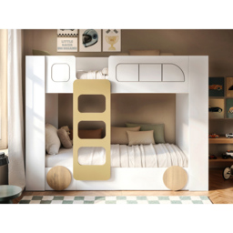 Flair Eloise White Bus Bunk Bed - thumbnail 4