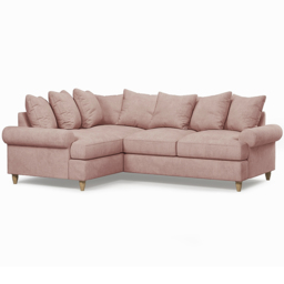 Clara Faro 14 Pink 3 Seater Right Hand Corner Agmamito Sofa - thumbnail 2
