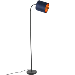 Kliving Hove Navy Shade Floor Lamp