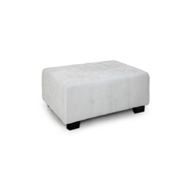 Grazia Sofa Light Grey Footstool