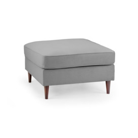 Harper Sofa Plush Grey Footstool