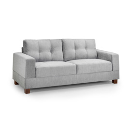 Jerry Sofa Grey Fabric 3 Seater