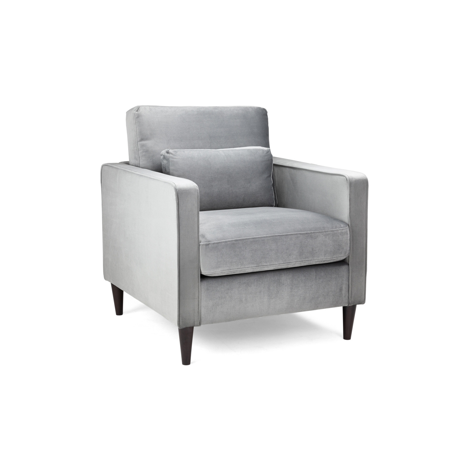 Munich Sofa Plush Grey Armchair - image 1