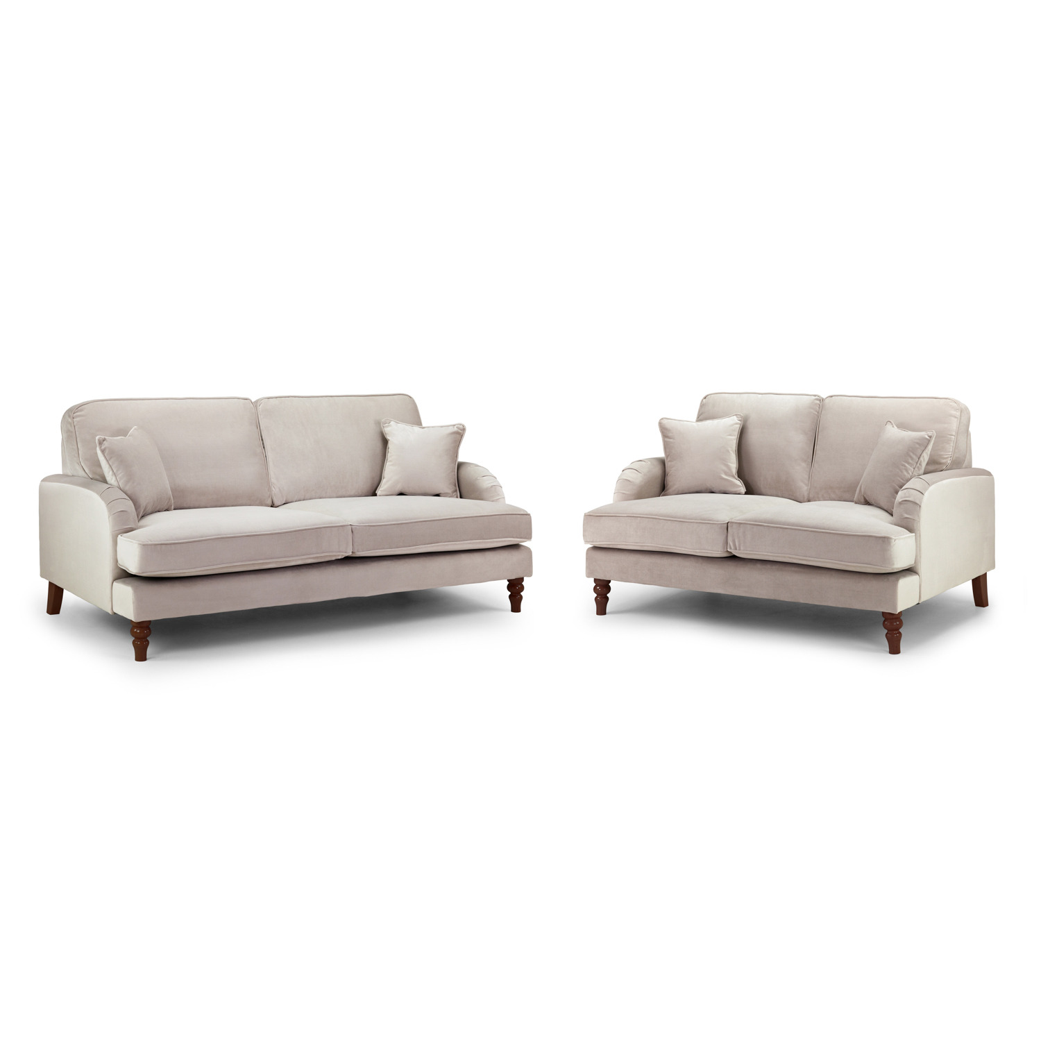 Rupert Sofa Plush Beige 3+2 Set