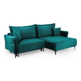 Santa Maria Sofabed Teal Universal Corner