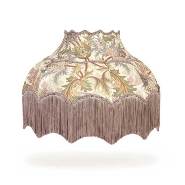 AQUIFOLIA Cotton Linen Isabella Lampshade - Ecru