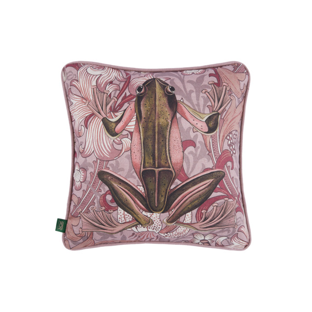 GOLDEN LILY AMPHIBIA Hemp Cushion - Tourmaline