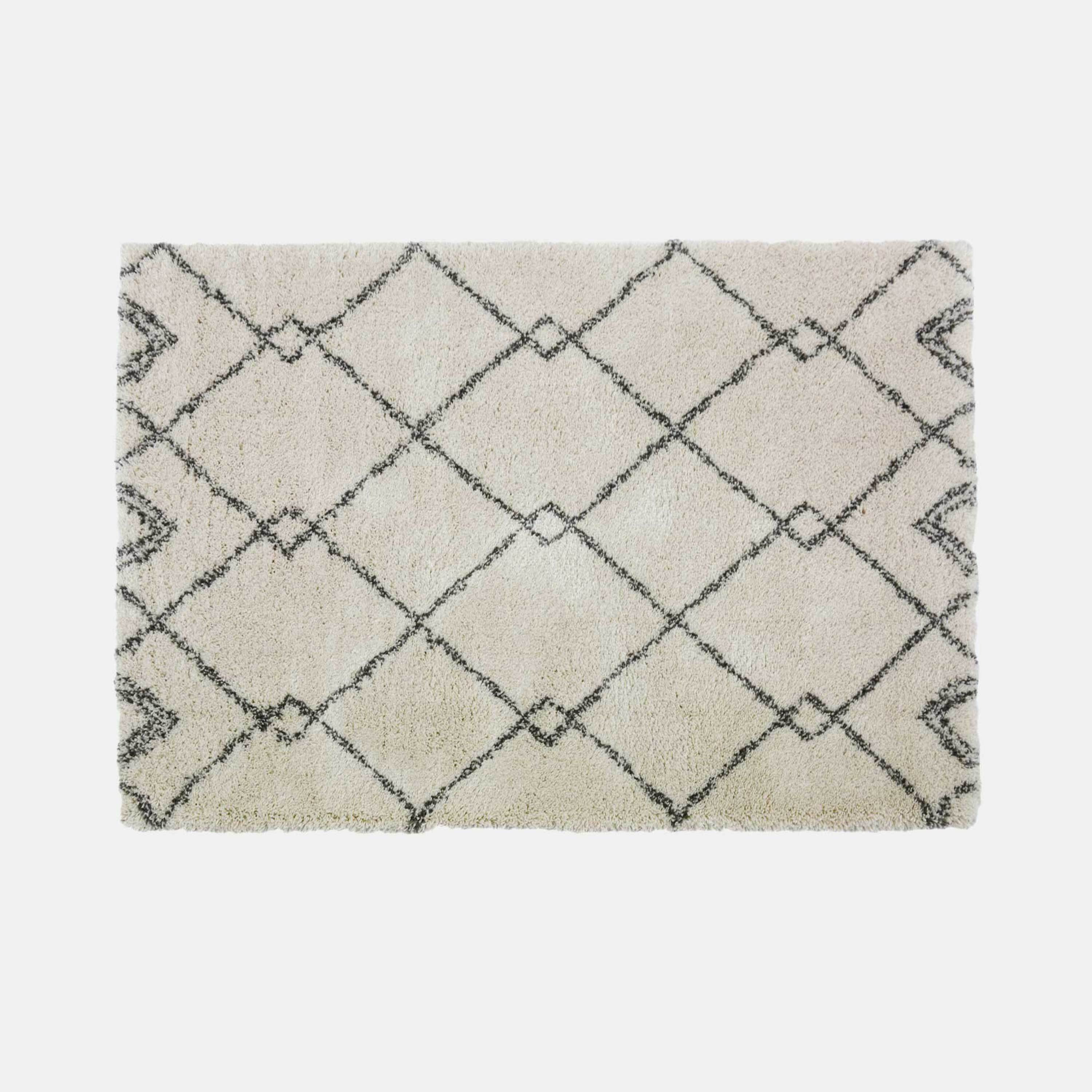 Amira berber style rug, natural and grey - image 1