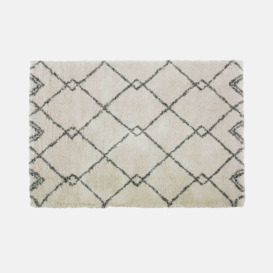 Amira berber style rug, natural and grey - thumbnail 1