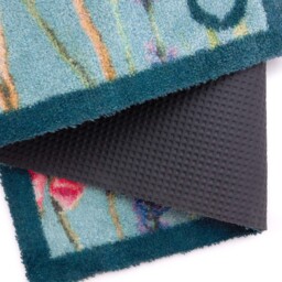 Butterfly Garden Blue Washable Runner - thumbnail 4
