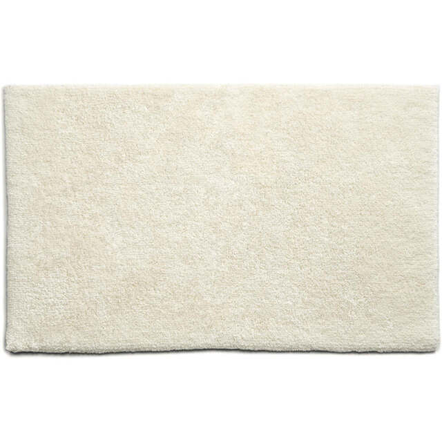 Bamboo Plain Cream Bathmat - image 1