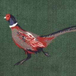 Pheasant Green 2 Washable Doormat - thumbnail 4