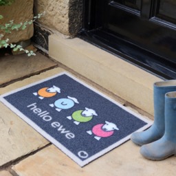 Hello Ewe Outdoor Doormat - thumbnail 3