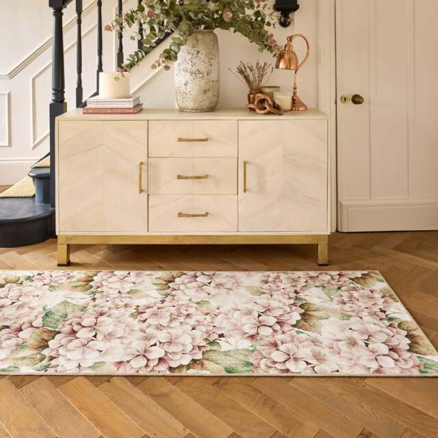 Wild Hydrangea Eco-Washable Runner - image 1