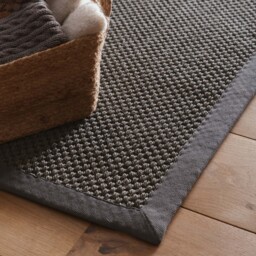 Sisal Grey with Dark Grey Border Runner - thumbnail 3