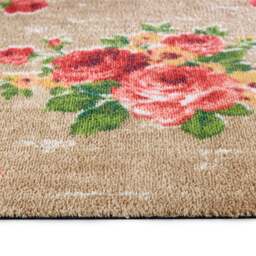 Vintage Rose Washable Runner - thumbnail 3
