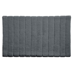 Bamboo Stripe Graphite Bathmat