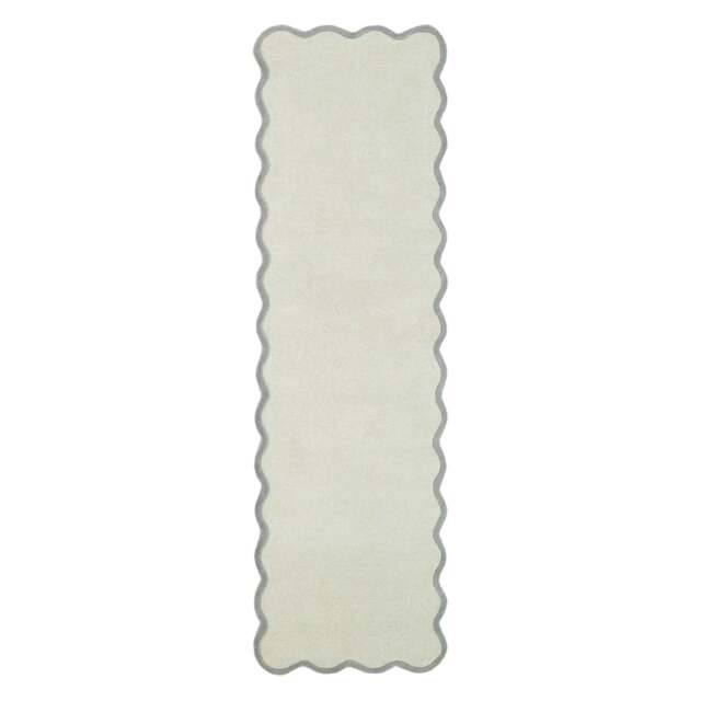 Scalloped Elsie Sage\Segrass Runner - image 1