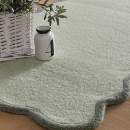 Scalloped Elsie Sage\Segrass Runner - thumbnail 4