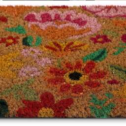 Coir Insert Bright Blooms Doormat - thumbnail 4