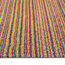 Candy Bright Stripe Washable Doormat - thumbnail 4