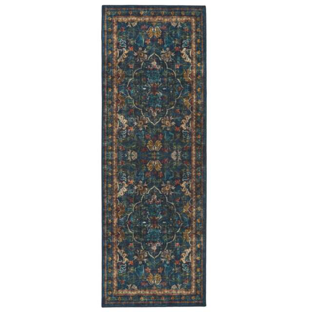 Midnight Paisley Eco-Washable Runner - image 1