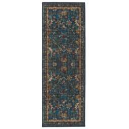 Midnight Paisley Eco-Washable Runner