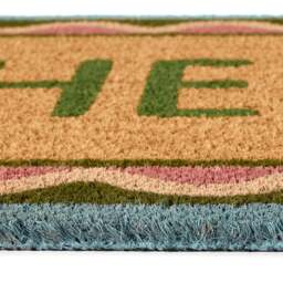Hello Scallop Coir Doormat - thumbnail 3