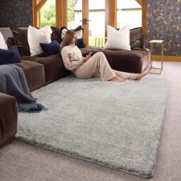 My Lux Silver Rug - thumbnail 1