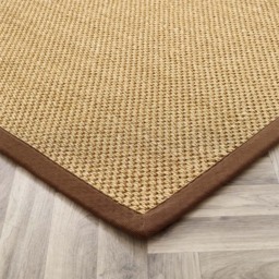 Sisal Natural with Dark Brown Border Runner - thumbnail 5