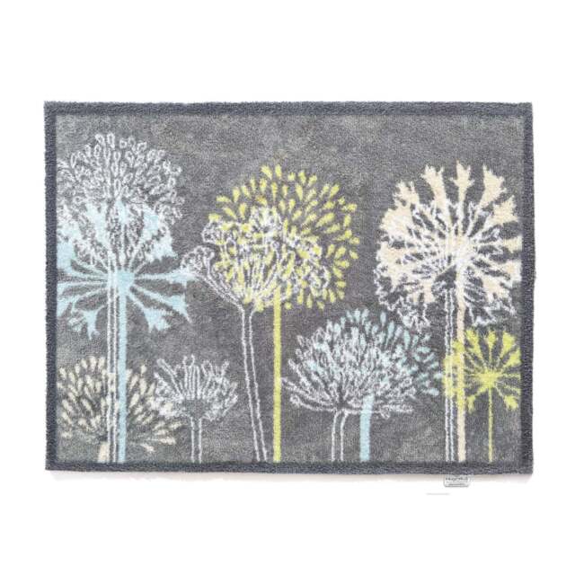 Nature 17 Dandelions Grey Doormat - image 1