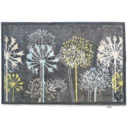 Nature 17 Dandelions Grey Doormat - thumbnail 4