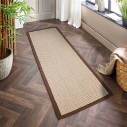 Sisal Boucle Mocha Runner